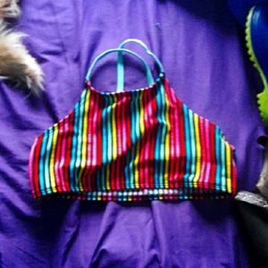 Girls halter bikini top